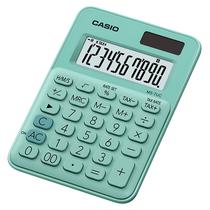 Calculadora Casio MS-7UC-GN de 10 Digitos Solar/Bateria - Verde