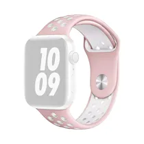 Correa Wiwu Dual Sport para Apple Watch 38/40 MM Rosa/Blanco