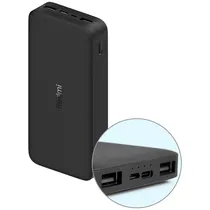 Carregador Portátil Xiaomi Redmi PB200LZM VXN4304GL 20.000 Mah/18W/USB - Black