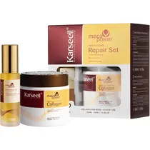 Kit Karseell Repair Set Mascara Capilar 500ML + Oleo Capilar Essence Repair 50ML  Kit Karseel...