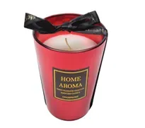 Original Vela Perfumada Home Aroma Terap/Champagne K53377 Rojo