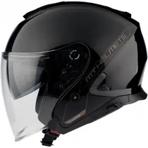 MT Helmets Casco Thunder 3 SV Jet Solid A1 Gloss (T) XXL Black