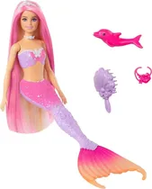Boneca Sereia Barbie Mattel - HRP96-HRP97