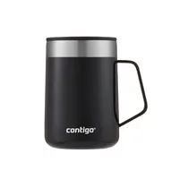 Caneca Térmica Contigo Stainless Steel Mug Licorice 2144597 - Preto 414ML