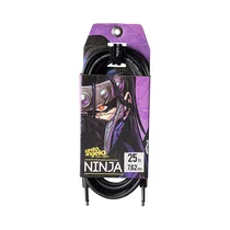 Cable de Audio Santo Angelo Ninja 25 FT P10 A P10 7.62 Metros Negro