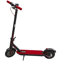Patinete Elétrico BAK BKSC001 com Rodas de 8.5" Até 25 KM/H - Preto/Vermelho