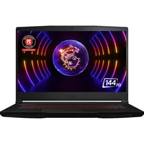 Notebook Gamer MSI Thin GF63 12VF-436US 15.6" Intel Core i7-12650H 16/512GB W11 Nvidia Geforce RTX4060 6GB - Black