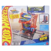 Car Hot Wheels City Garagem Set Diorama 0095