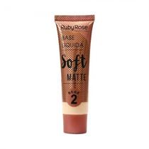 Base Liquida Ruby Rose Soft Matte HB8050 Bege 2