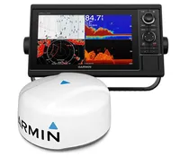 Garmin Radar Gpsmap 1242XSV + Radar Garmin GMR-18HD3 GPS, Plotter, Sonda, Tela 12 Polegadas + Radar 36 Milhas