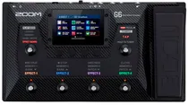 G6 Pedaleira Zoom Multiefeitos para Guitarra