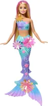 Boneca Barbie Flower Magic Mermaid Mattel - JDM72  Boneca Barb...