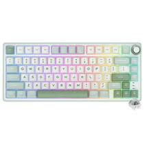 Tec Royal Mec c/F R75 RGB SKY Cyan SW Silver PT