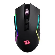 Mouse Gamer Redragon M693-RGB Trident Wireless - Preto