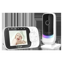 Baba Eletronica Hubble Connected Nursery View Glow 2.8" 2.4GHZ 2V - Branco
