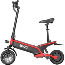 Patinete Scooter Eletrico Joog F1 / 10" / Autonomia Até 40KM / 500W / 48V - Vermelho/ Preto