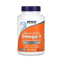 Suplemento Now Sports OMEGA-3 180 Cápsulas