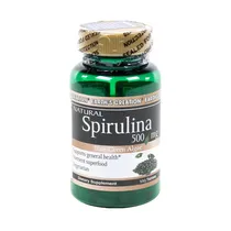 Suplemento Earth's Creation Spirulina 500MG 100 Cápsulas