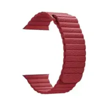 Apple Leather Pulseira Loop 38MM Red 4LIFE
