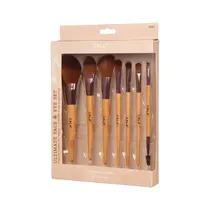 Set de Brochas Cala Natural Bamboo Ultimate Face And Eye 7 Piezas