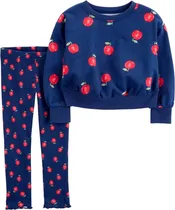 Conjunto de Pijama Carter's 1R343510 - Feminino (2 Peças)