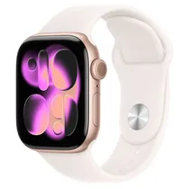 Apple Watch Series 11 MEU04LW/A Caixa Alumínio 42MM Ouro Rosa - Esportiva Blush Claro s/M  Apple Watch...