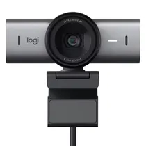 Webcam Logitech MX Brio 4K / Uhd - Cinza (960-001548)