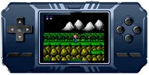 Console de Controle Gamebox S8 com 520 Jogos - Azul Marinho