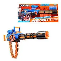 Zuru Pistola X-Shot Insanity Motorized Rage Fire c/ 72 Balas Plastico 8+ Años Multicolor