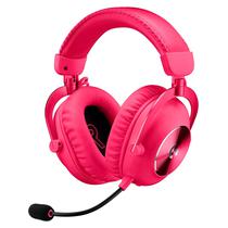 Headset Gamer Logitech Pro X 2 Lightspeed 981-001274 Wireless - Rosa