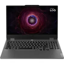 Notebook Lenovo Loq 15AHP9 (83DX00AVUS), AMD Ryzen 7 8845HS 3.8GHZ (5.10GHZ), AMD Ryzen Ai 16 Tops, 16GB Ram, 1TB SSD, Tela 15.6" Full HD (1920X1080) Ips 144HZ, Geforce RTX4060 8GB, Windows 11 Home Copilot+ PC, Inglês, Luna Cinza