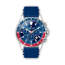 Relógio Analógico Masculino Daniel Klein Exclusive DK.1.12347-4 - Prata e Azul