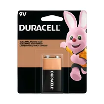 Batería Alcalina Duracell MN1604 6LR61 9V 1 Unidad