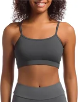 Top Olympikus OIWWT25166 - Pitch Gray - Feminino  Top Olympik...