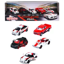 Majorette Giftpack Toyota Racing - 5 Piezas