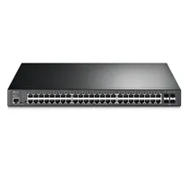 Hub Switch TP-Link TL-SG3452P 52 Portas Gigabit 48POE+4SFP 1000MBPS - Cinza