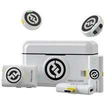 Microfone Wireless Hollyland Lark M2 Combo White