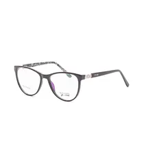 Armação para Óculos de Grau Visard B2304-TR C3 Tam. 53-18-145MM - Preto