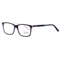 Oculos de Grau Feminino Visard CO5873 55-17-140 Col.08 Preto, Rosa e Branco