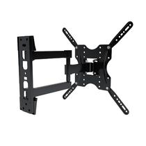 Suporte para TV 32"-60" Klip Xtreme KTM-876 / Inclinavel / Giro 90 / Suporta Ate 30KG - Preto