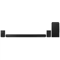 Barra de Som Samsung HW-Q990D 11.1.4 Canais com Subwoofer e Alto-Falante Traseiro (2024) - Preto