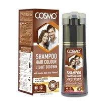 Shampoo Capilar Cosmo Hair Colour Light Brown 180ML