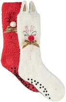 Meias Orchestra AFIOI6-Ecr Christmas Time H22 Feminina (2 Pares)