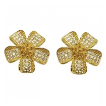 Clipe Decorativo para Fone de Ouvido G-Tide FL1 Flower - Dourado  Clipe Decor...