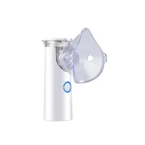 Inalador Portátil Mesh Nebulizer JSL-W301 - 17ML - 2X Pilhas AA - Branco