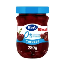 Mermelada de Cereza Hero 0% Azúcares Añadidos 280G