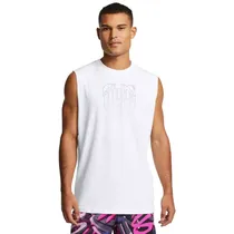 Under Armour Remera M/C Curry SLVS Tee 1380332-100 (T) XL Blanco