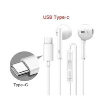 Fone de Ouvido USB-C Earpods Head JH-4A - Branco