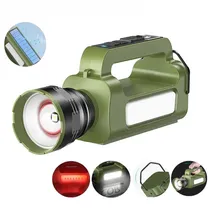 Lanterna LED Solar Portatil CH-23063-s EP31671 / Recarregavel - Verde