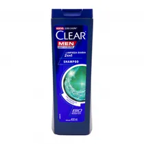Shampoo Clear Anticaspa Masculino 2 Em 1 Limpeza Diária 400ML